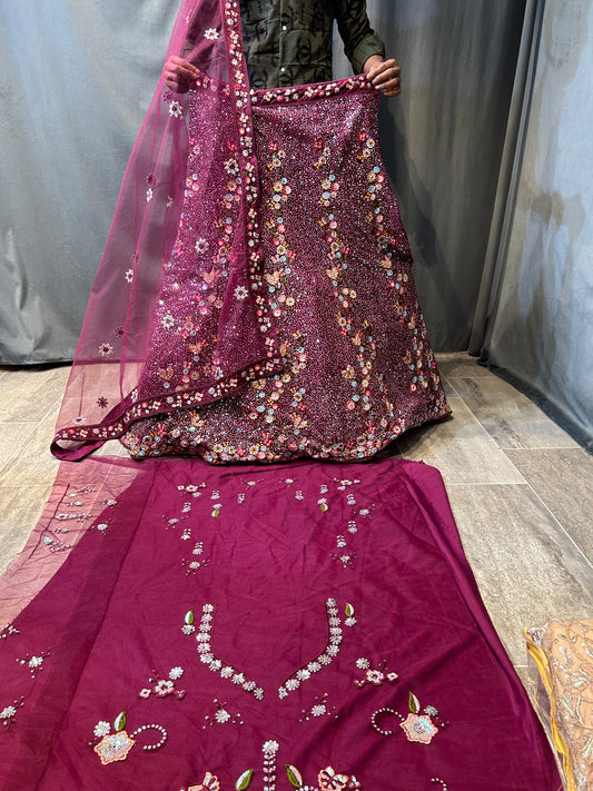 Extraordinary Red Lehenga