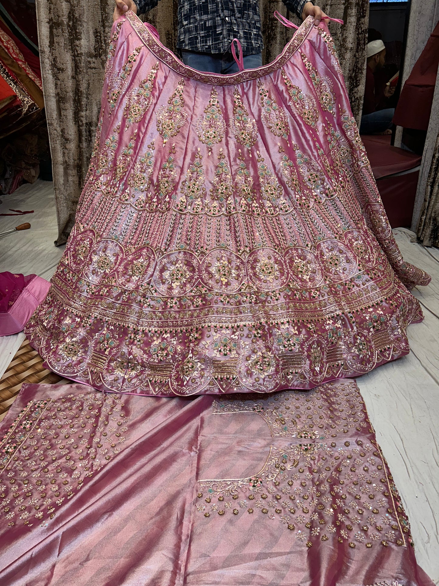 Blogbuster pink lehenga