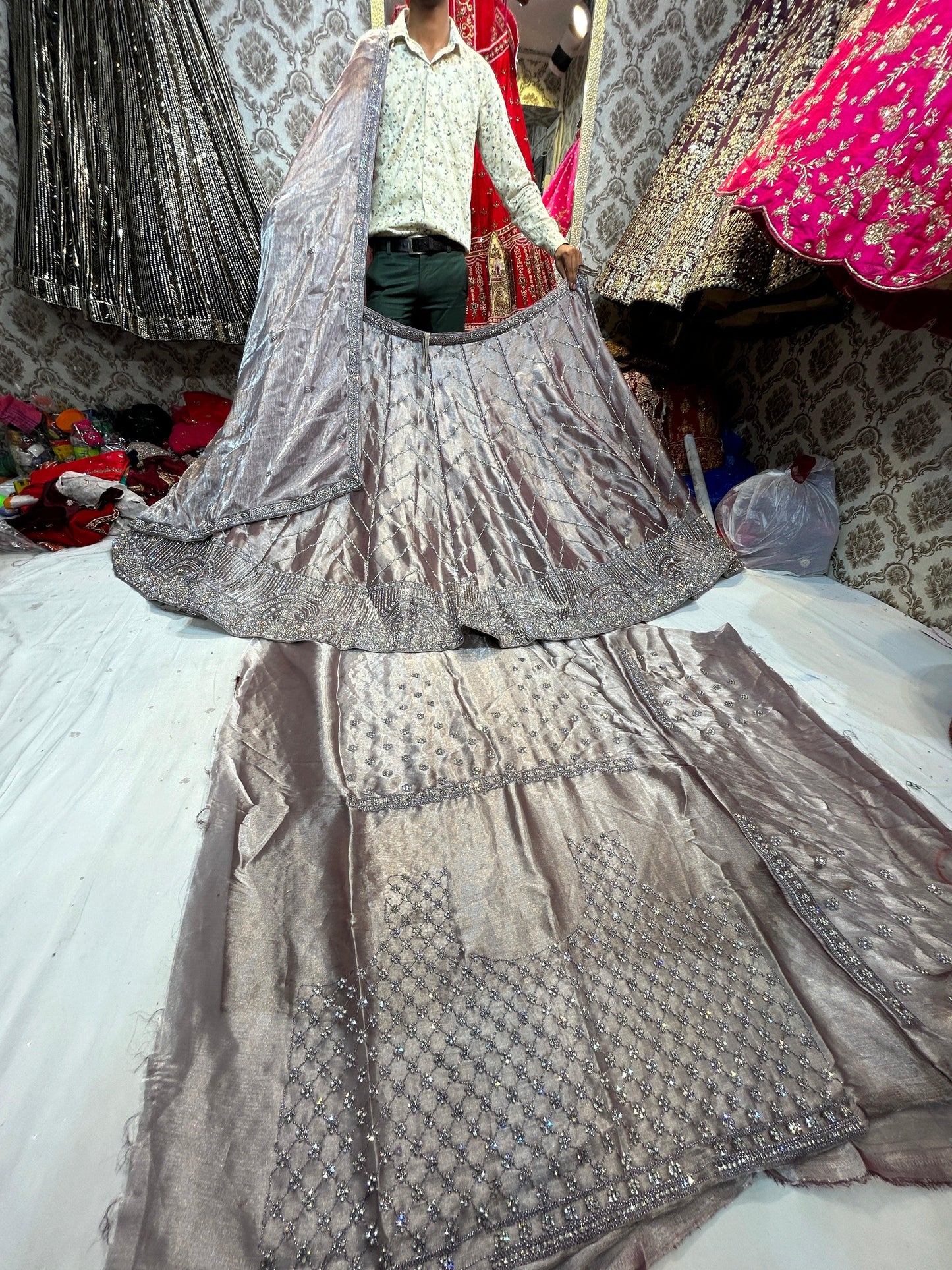 Designer shinning Lehenga