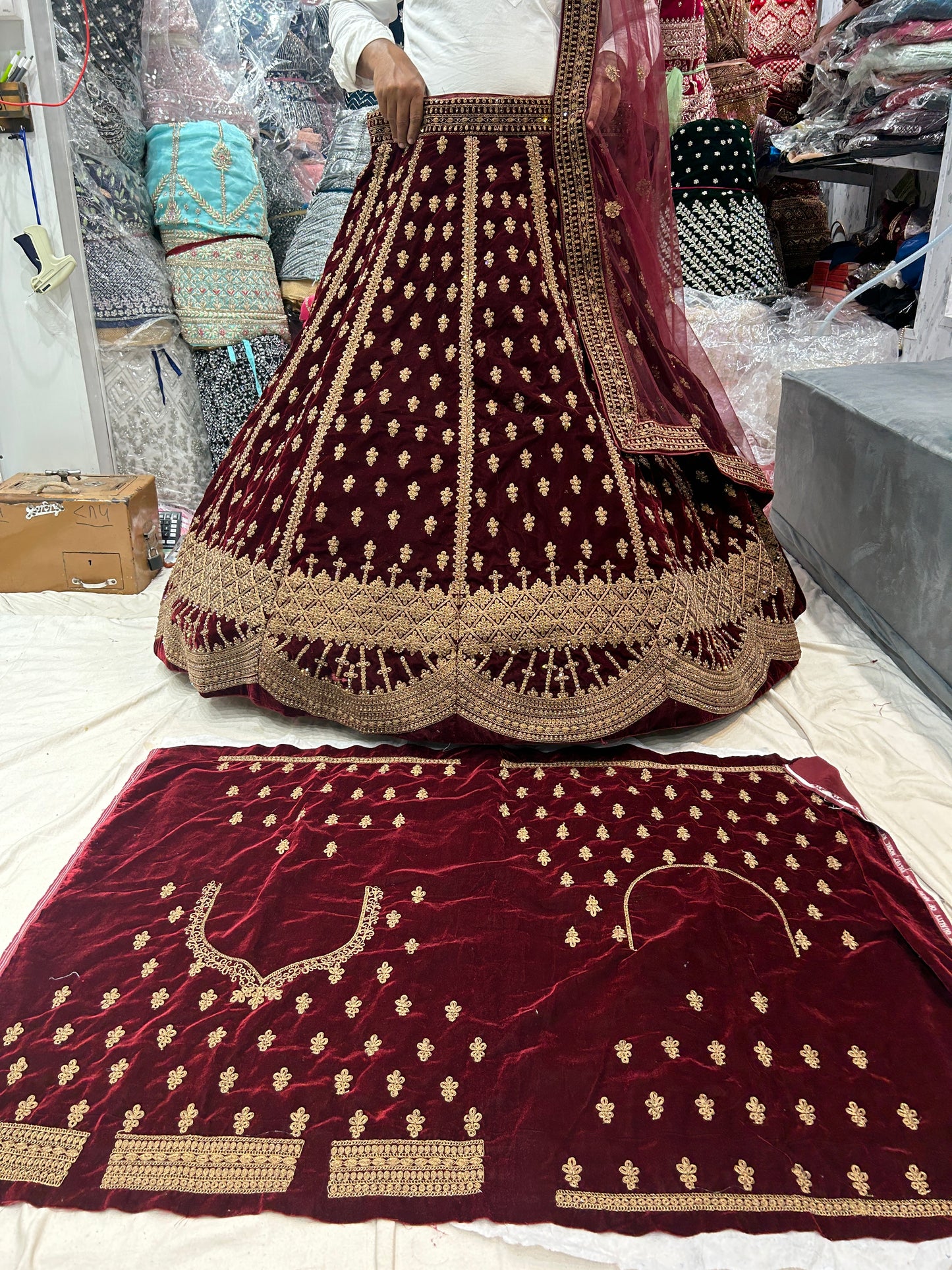 Ball Bridal Lehenga