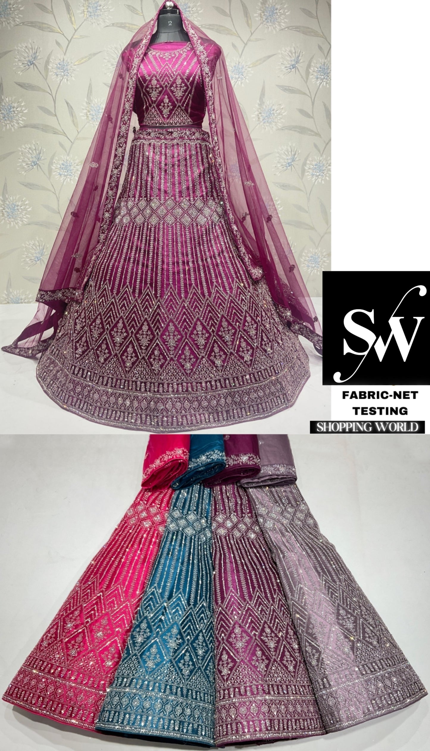 Cute onion pink Lehenga