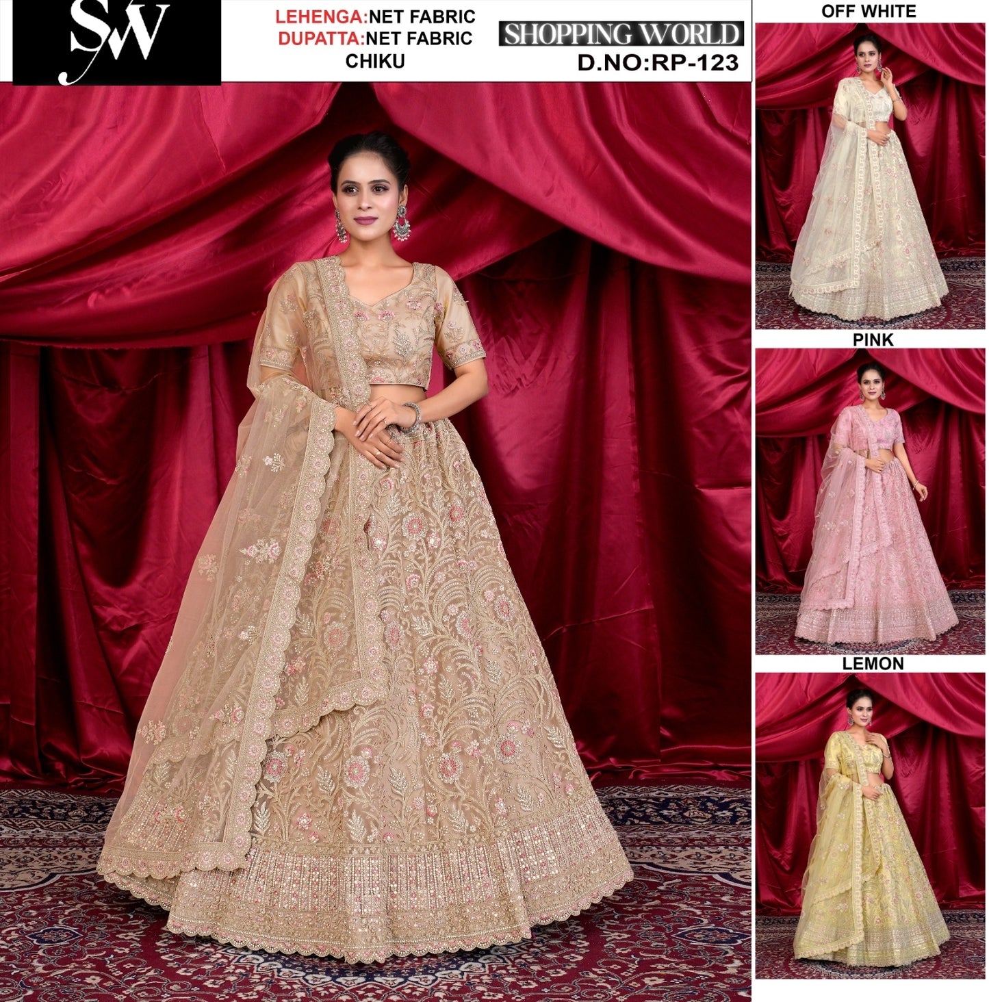 Chiku Fendy Fabric lehenga