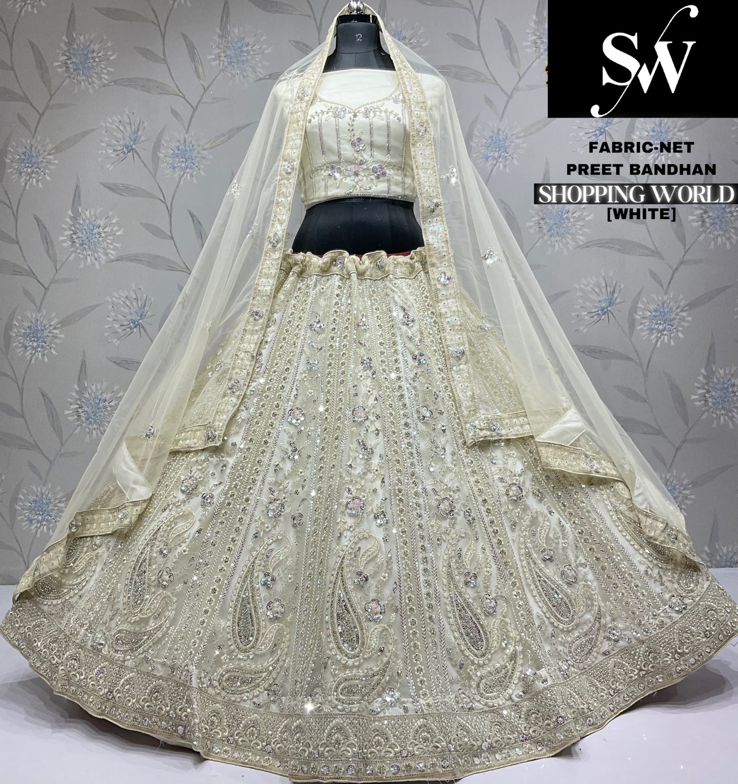 Pretty lavender Net party wear Lehenga