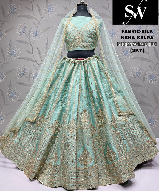 Good looking pink Crystal party wear Lehenga