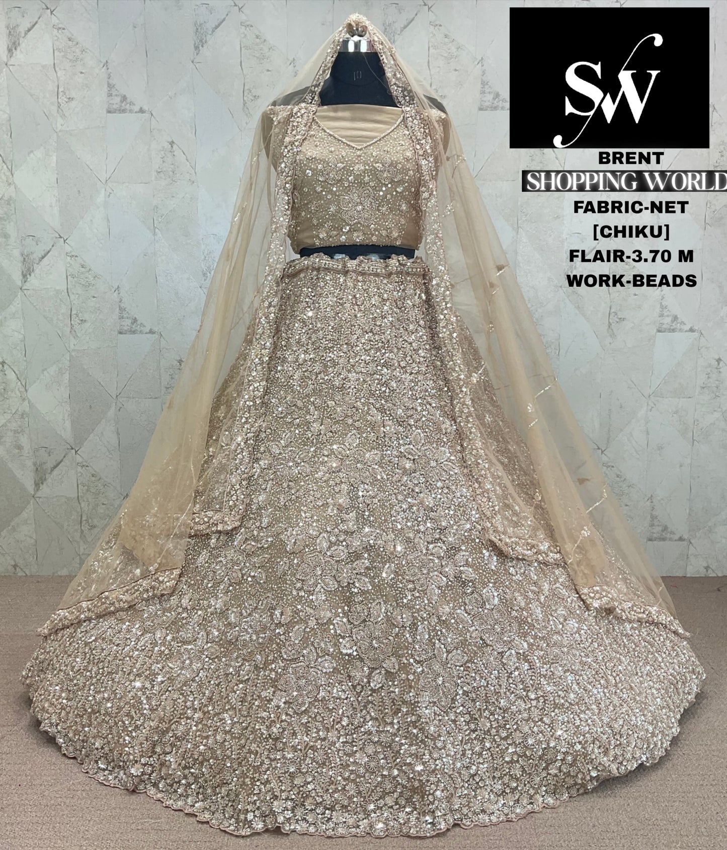 Lavishing Lavender purple Lehenga