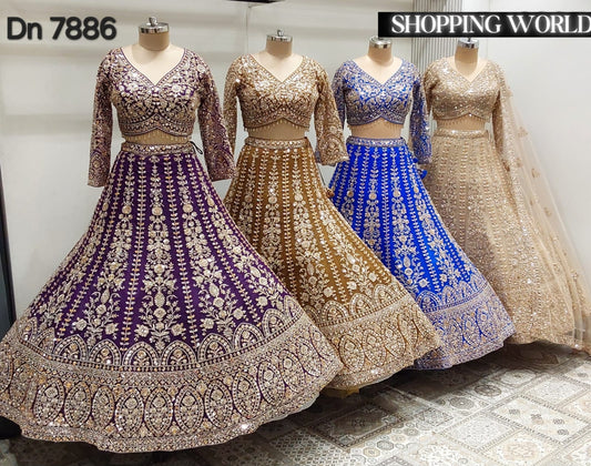 Stunning crop top Lehenga