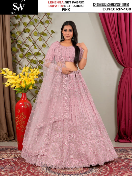 Fantastic purple Net Lehenga