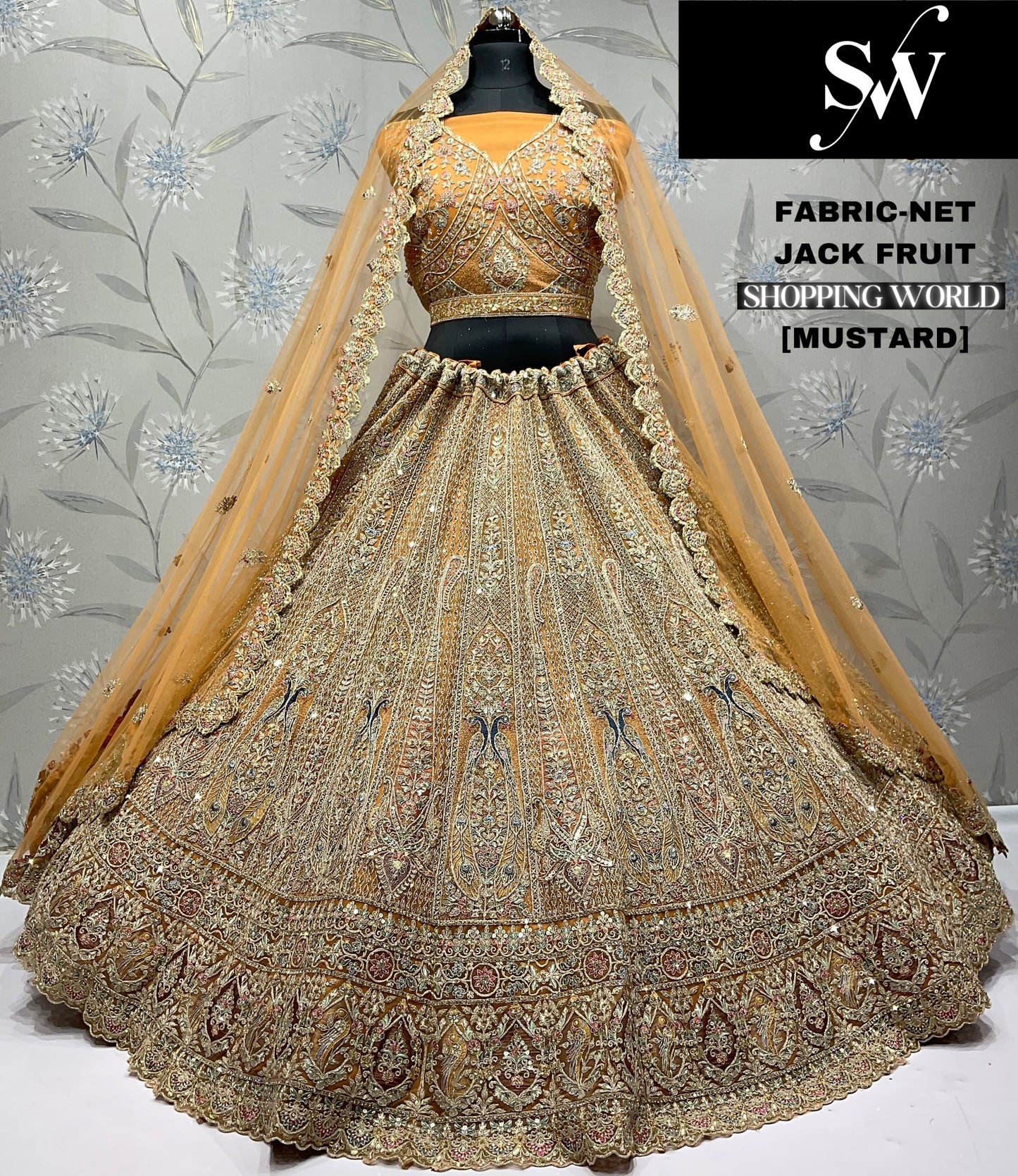 Lovely Chiku Net Lehenga