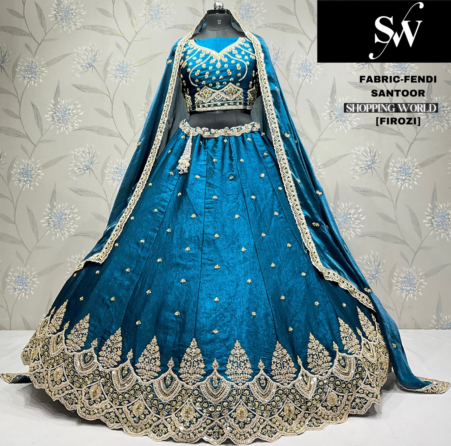 Awesome Maroon Fendi Lehenga