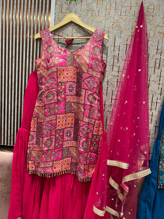 Stunning pink Shrug dress