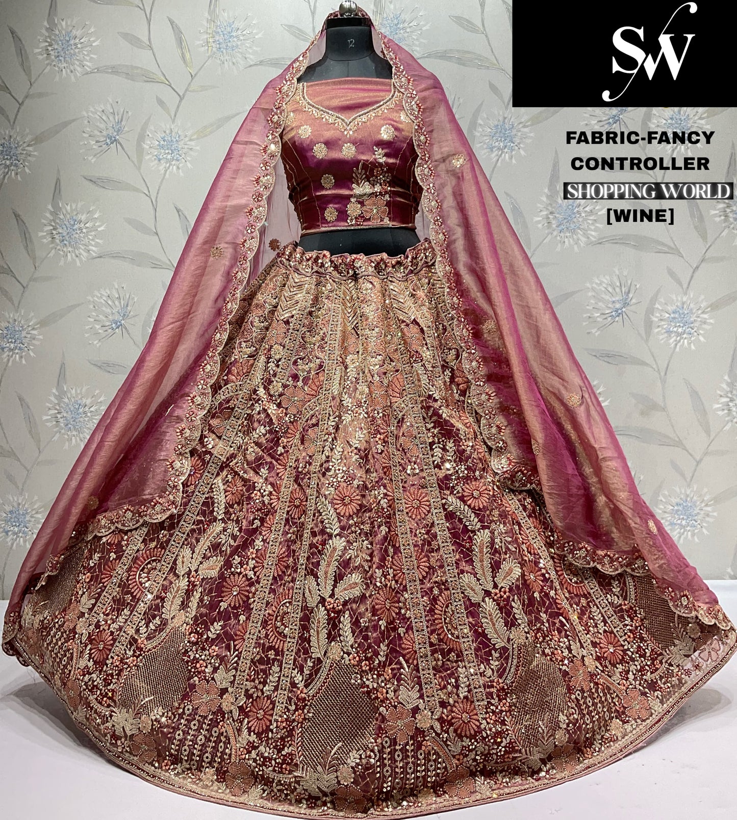 Majestic lavender Fancy Lehenga