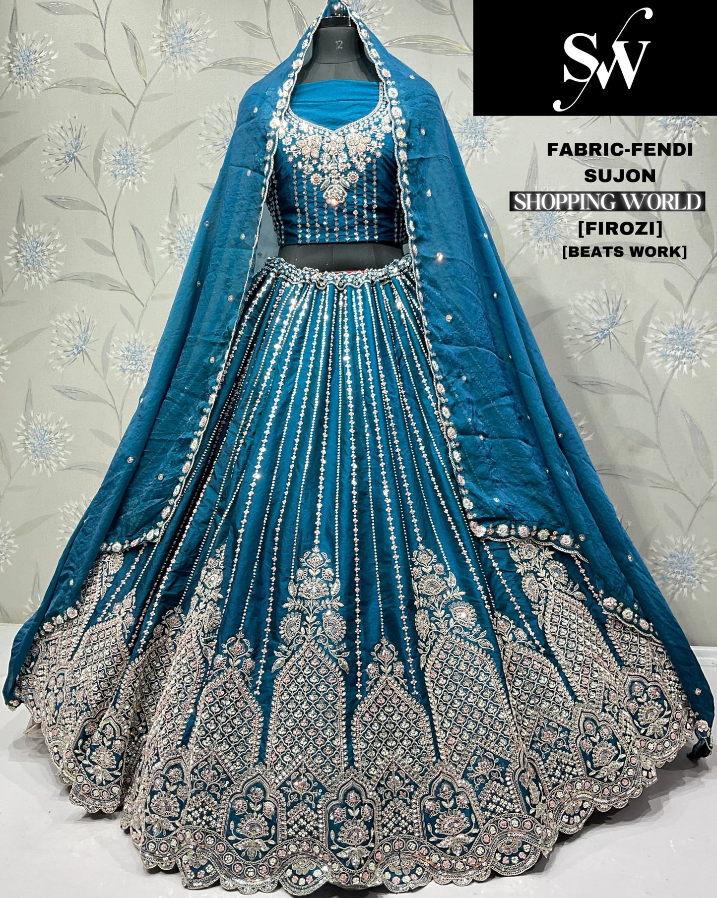 Tremendous Wine Beats Fendi Sujon Lehenga