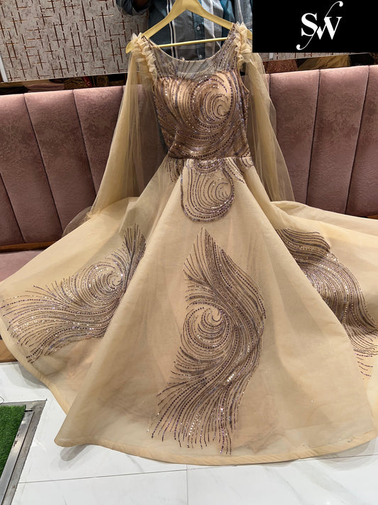 Astonishing Golden gown