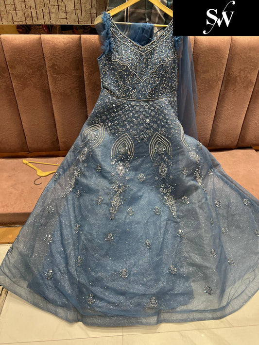 Beautiful Sky blue gown