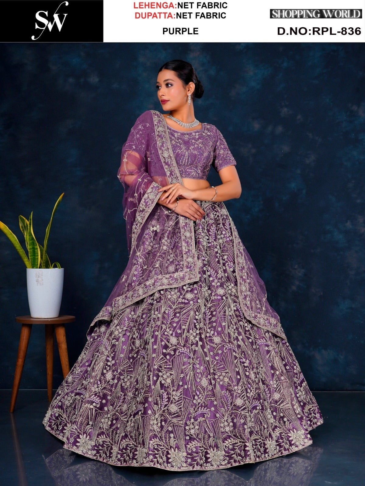 Lavishing pink Net Lehenga