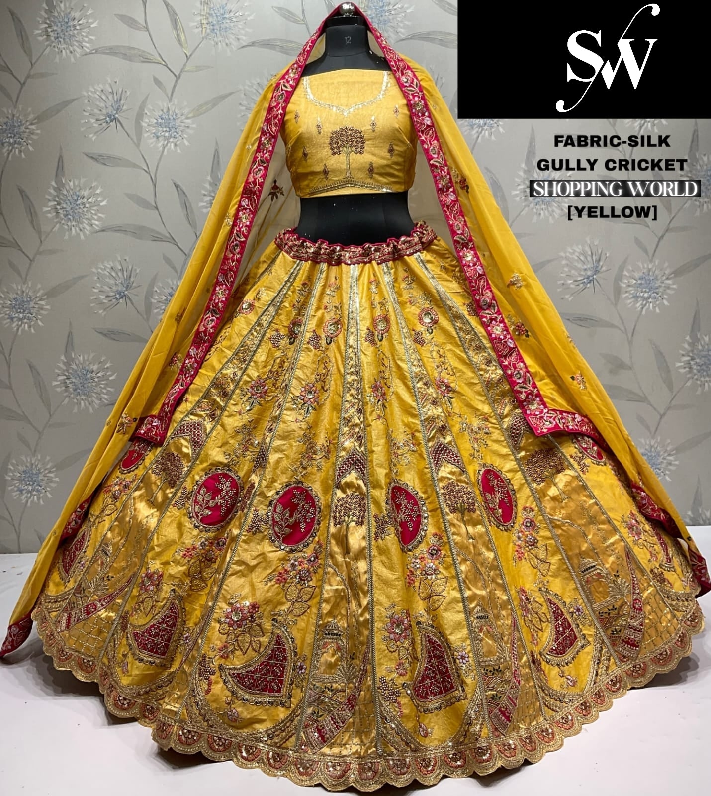 Good looking pink Silk Lehenga