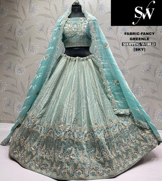 Eye catching pink Fancy Lehenga