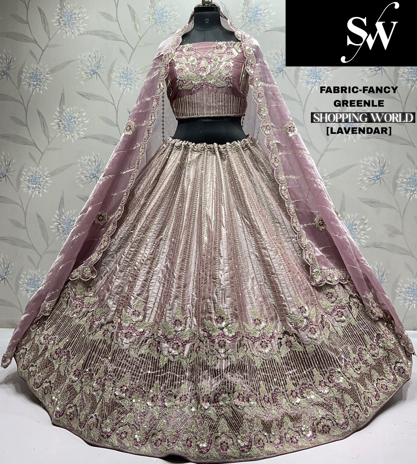 Lavishing Chiku golden Fancy Lehenga