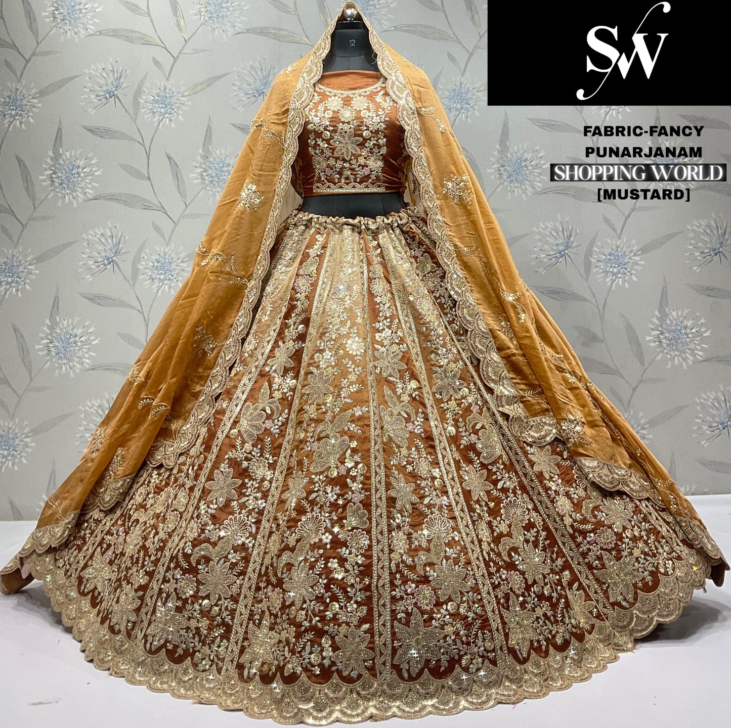 Awesome Lavender Fancy Lehenga