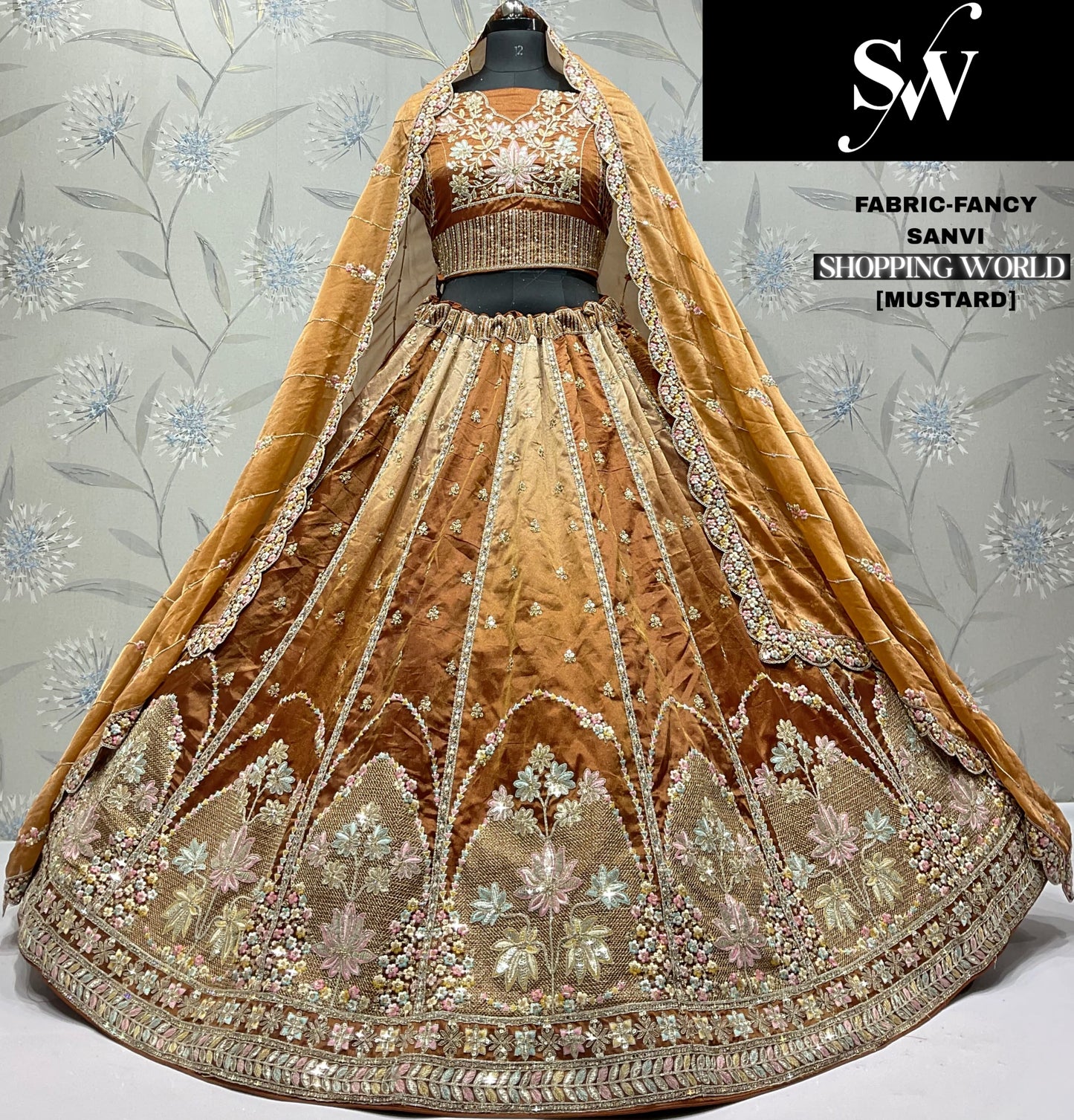 Delightful Purple Fancy Lehenga