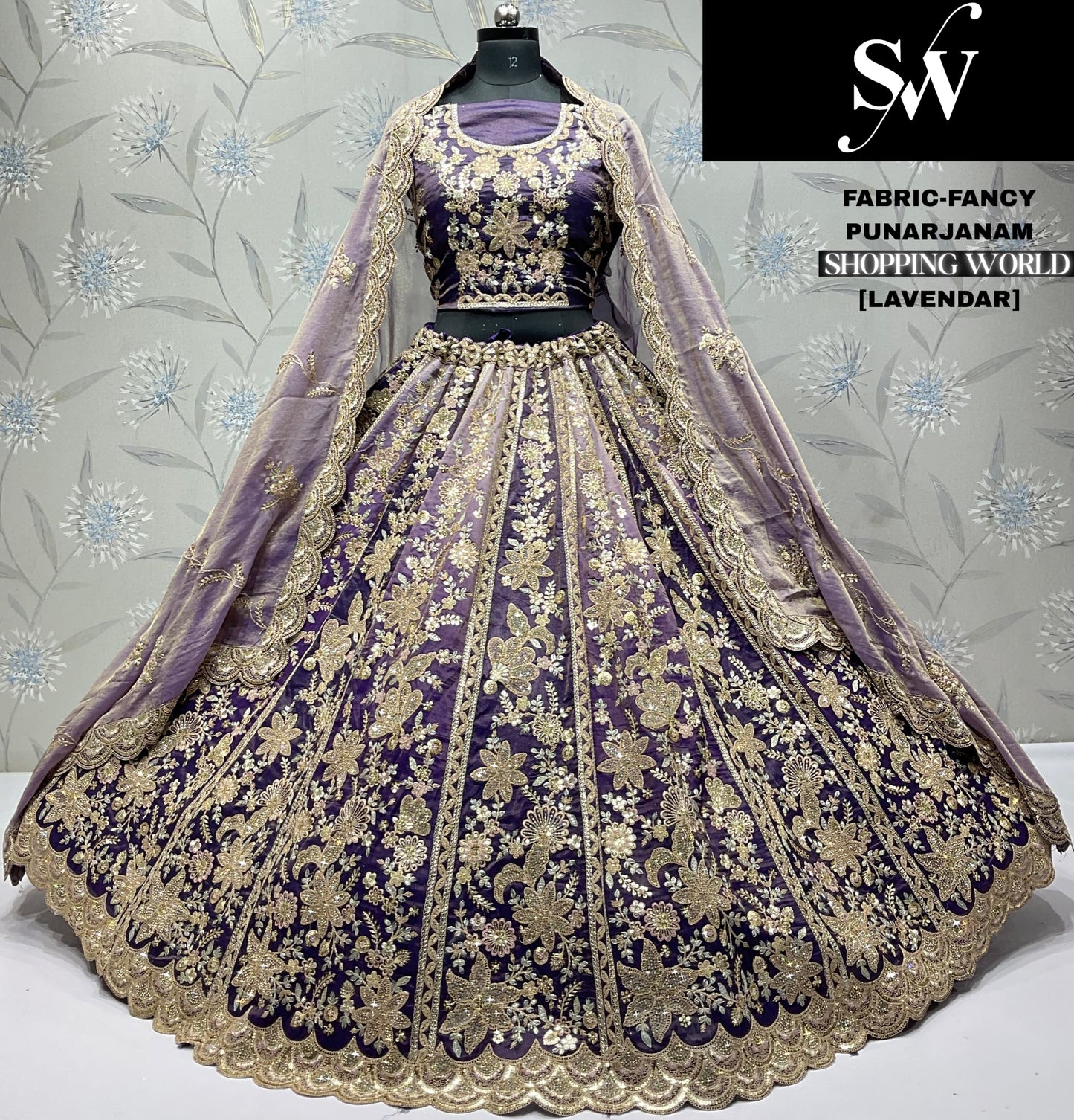 Fantastic Sky blue Fancy Lehenga