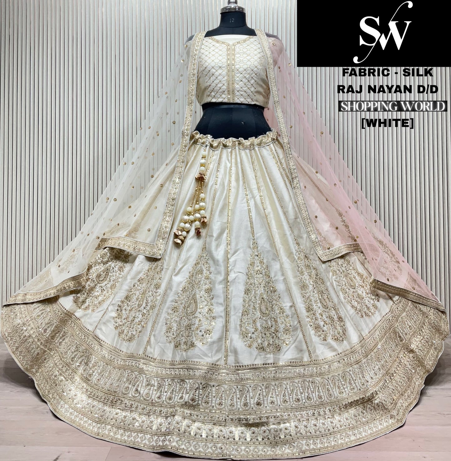 Fantastic Sky blue Silk Lehenga