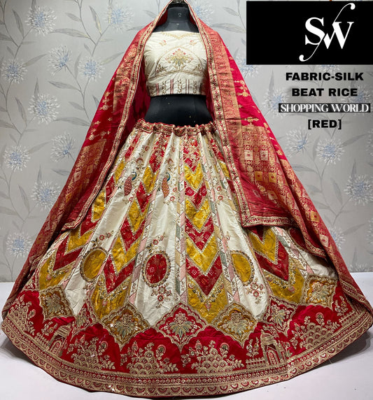 Good looking Rani pink Silk Lehenga