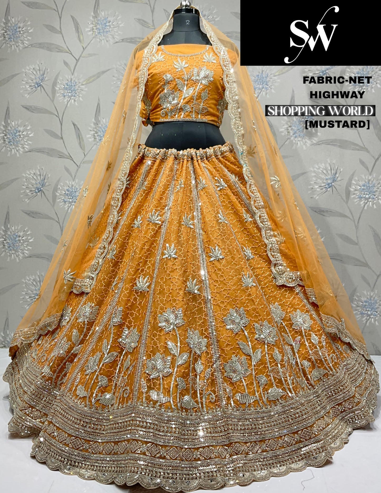 Tremendous Maroon Net Lehenga