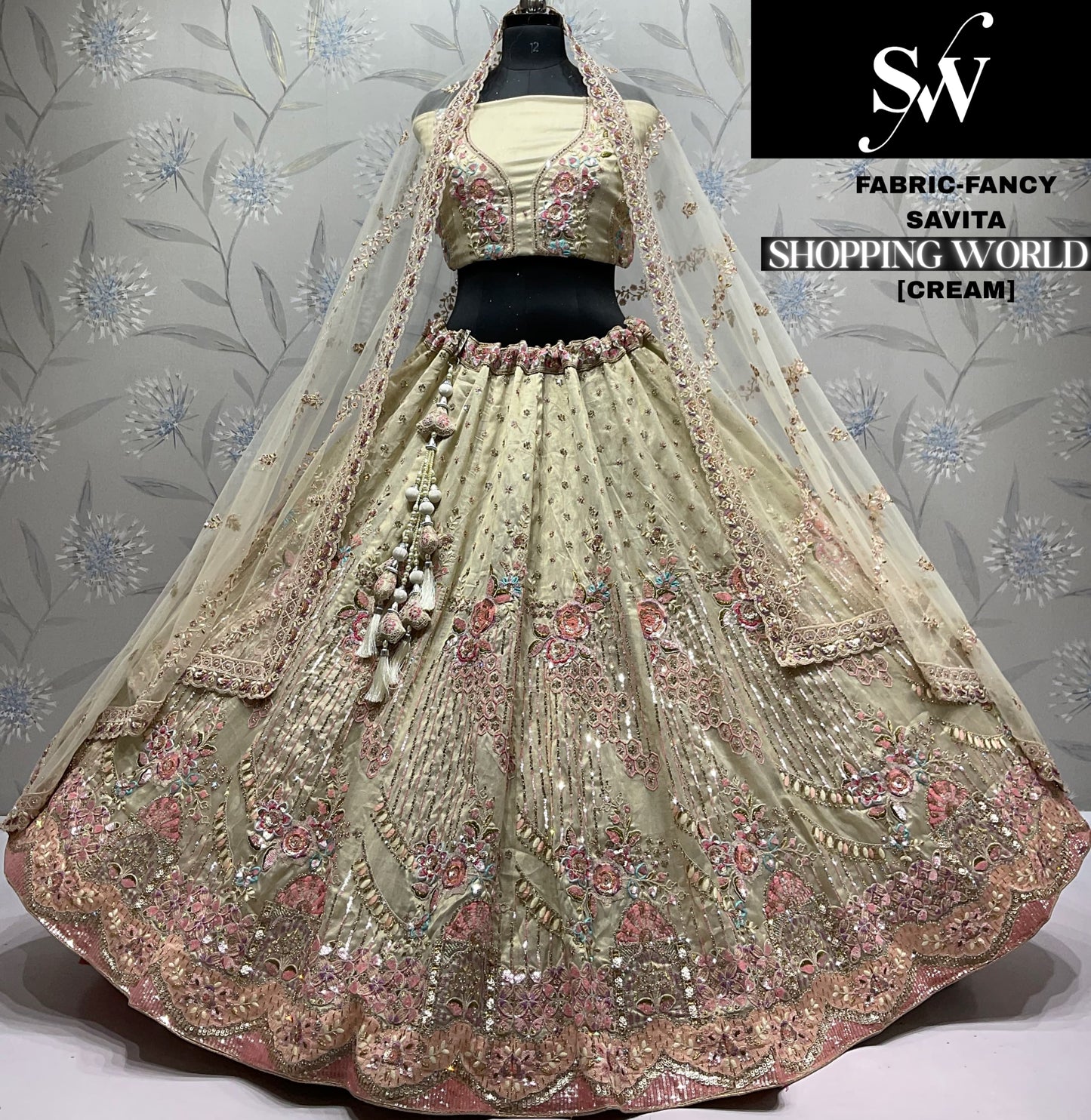 Pleasing Chiku golden Fancy Lehenga