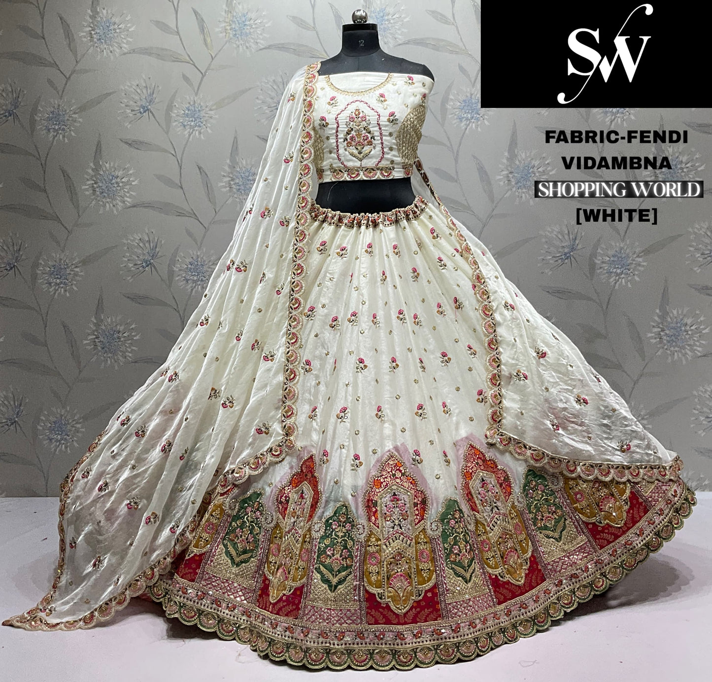 Fantastic Lavender Fendi Lehenga