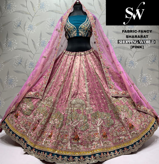 Khoobsurat pink Fancy Lehenga