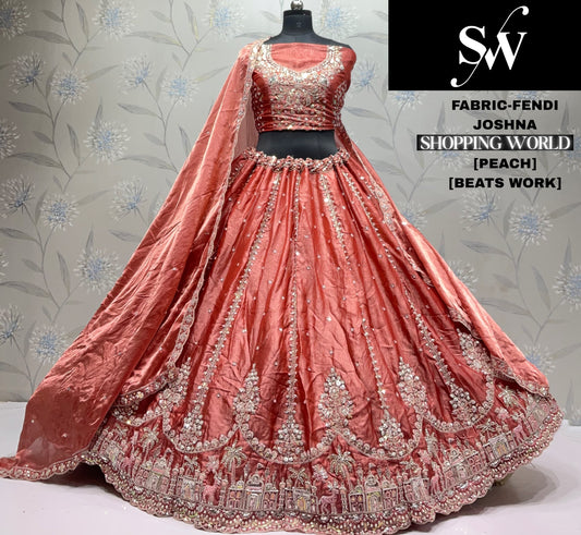 Lavender Fendi Lehenga