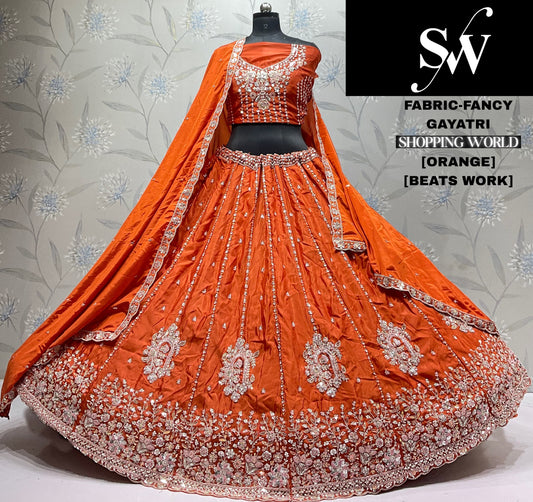 Wine Fancy lehenga