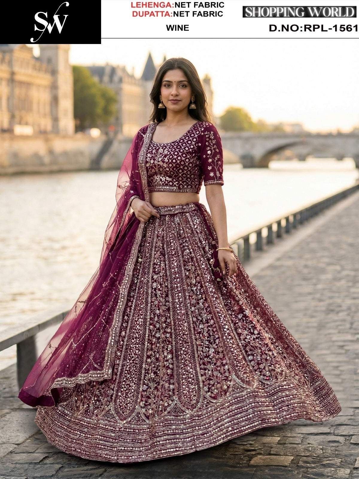 Chiku Golden Net Lehenga