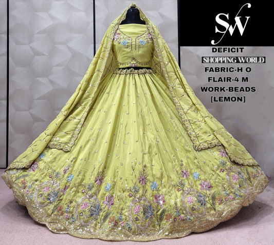 Lemon Green Ho Lehenga