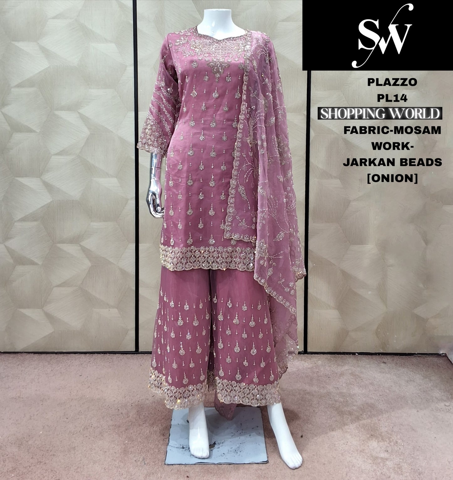 pista green Mossam Plazo Suit