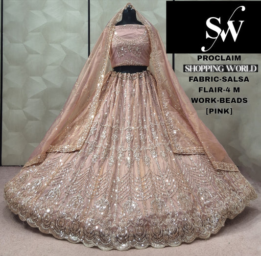 Lavender Salsa Lehenga