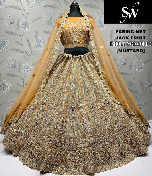 Wine Net Lehenga - Shopping World