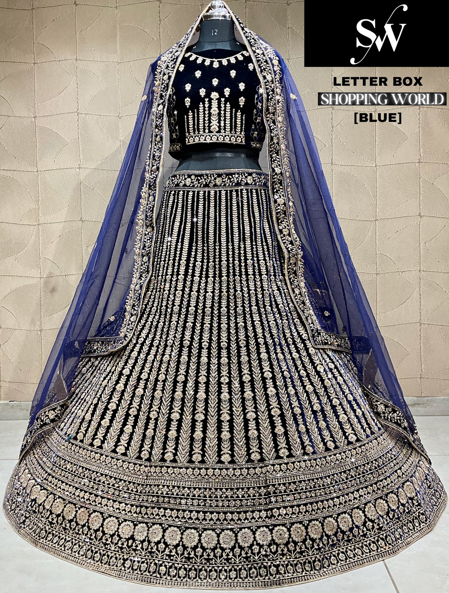Dark Maroon Lehenga