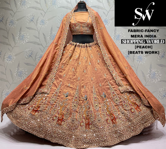 Sky Blue Fancy Lehenga