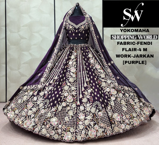 Mustard Fendi Lehenga