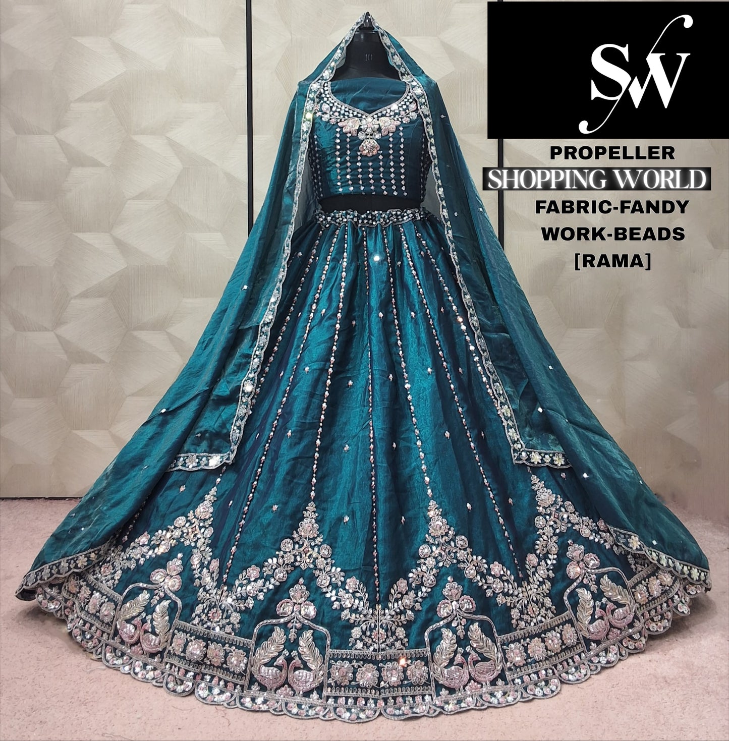 Rani pink Fandy Lehenga