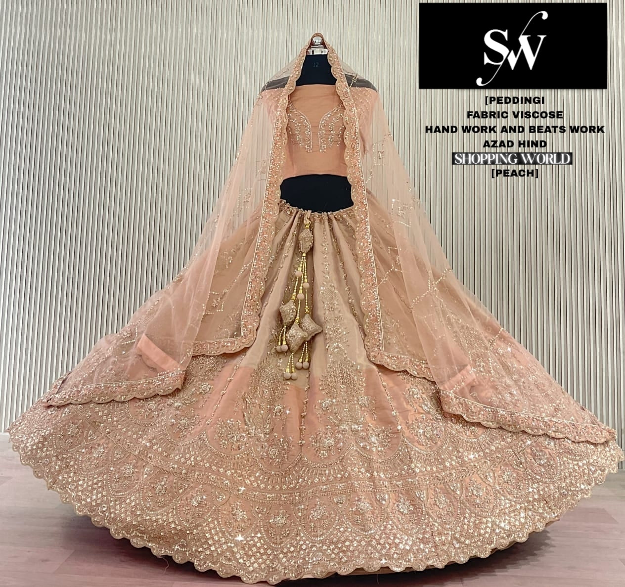 Chiku golden Visocse Lehenga
