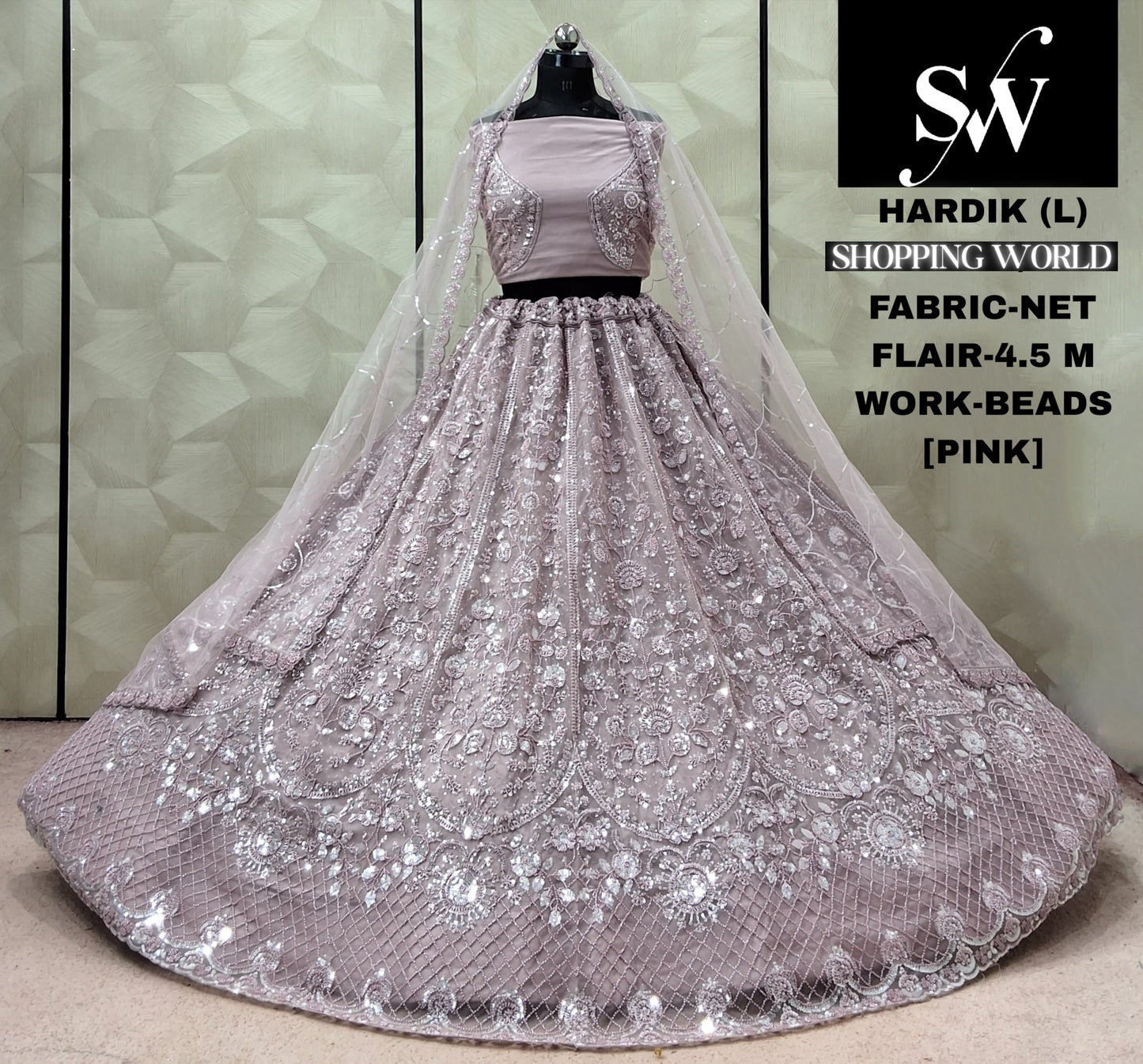 Chiku Golden Net Lehenga