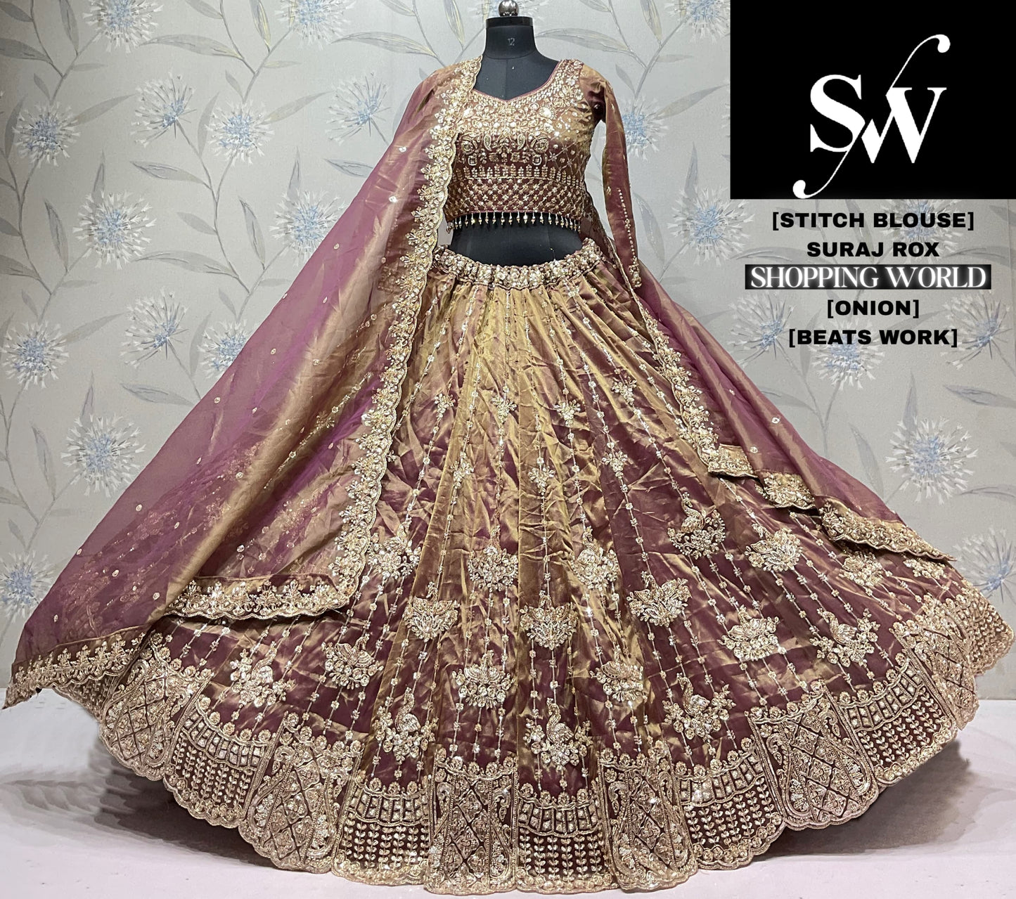 Lavender Fancy Lehenga