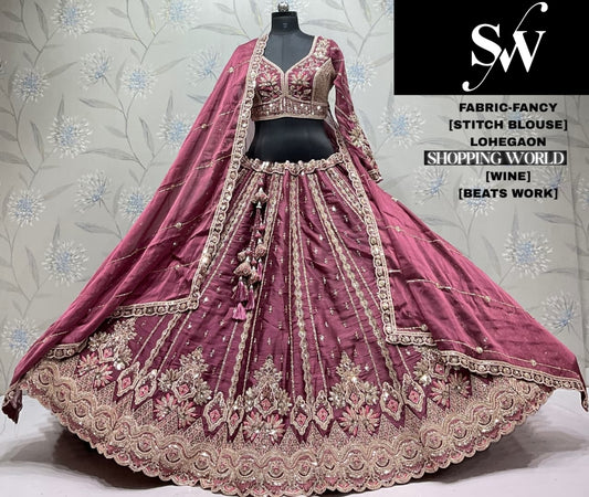 Lavender Fancy Lehenga
