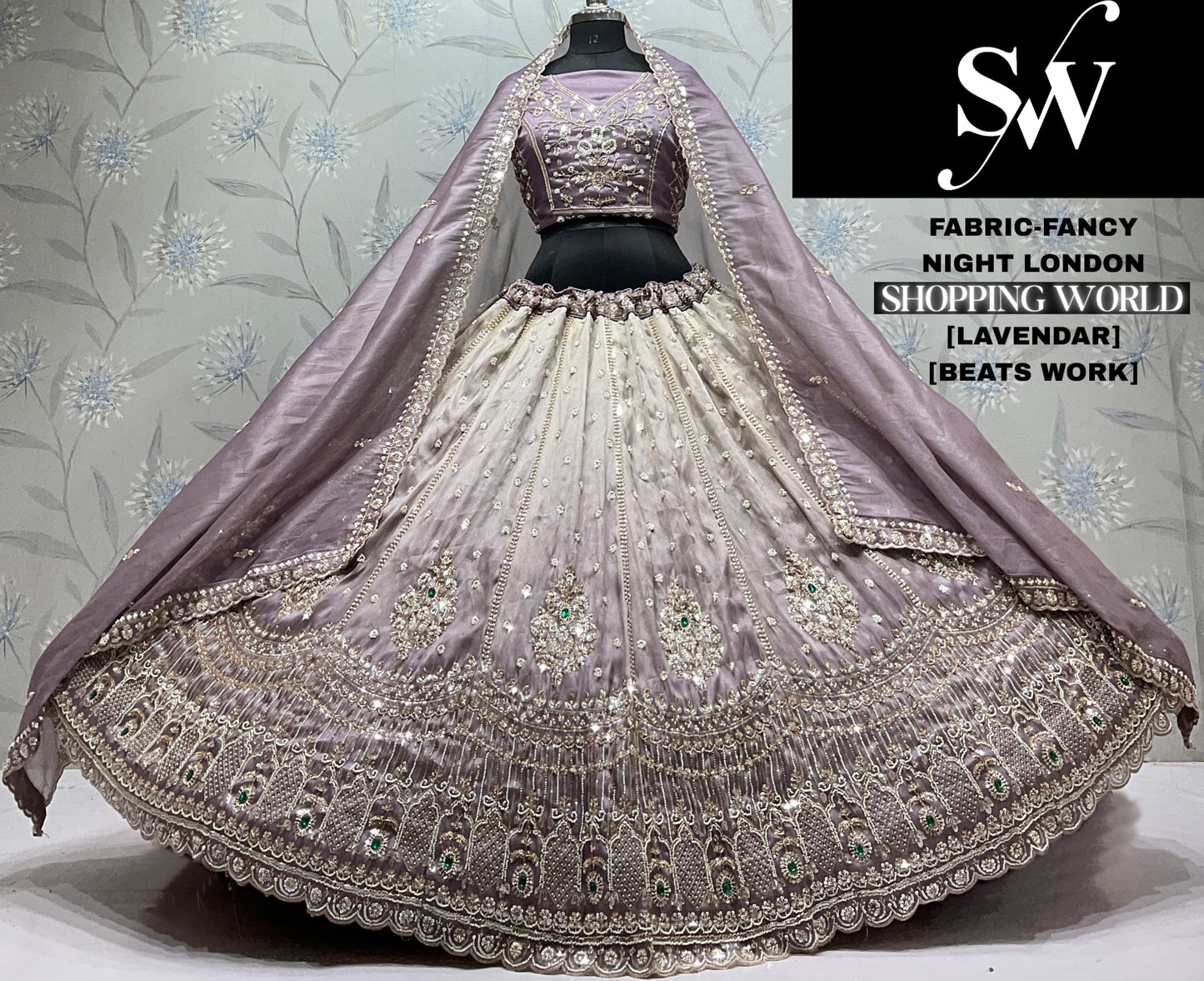 Onion Pink Fancy Lehenga