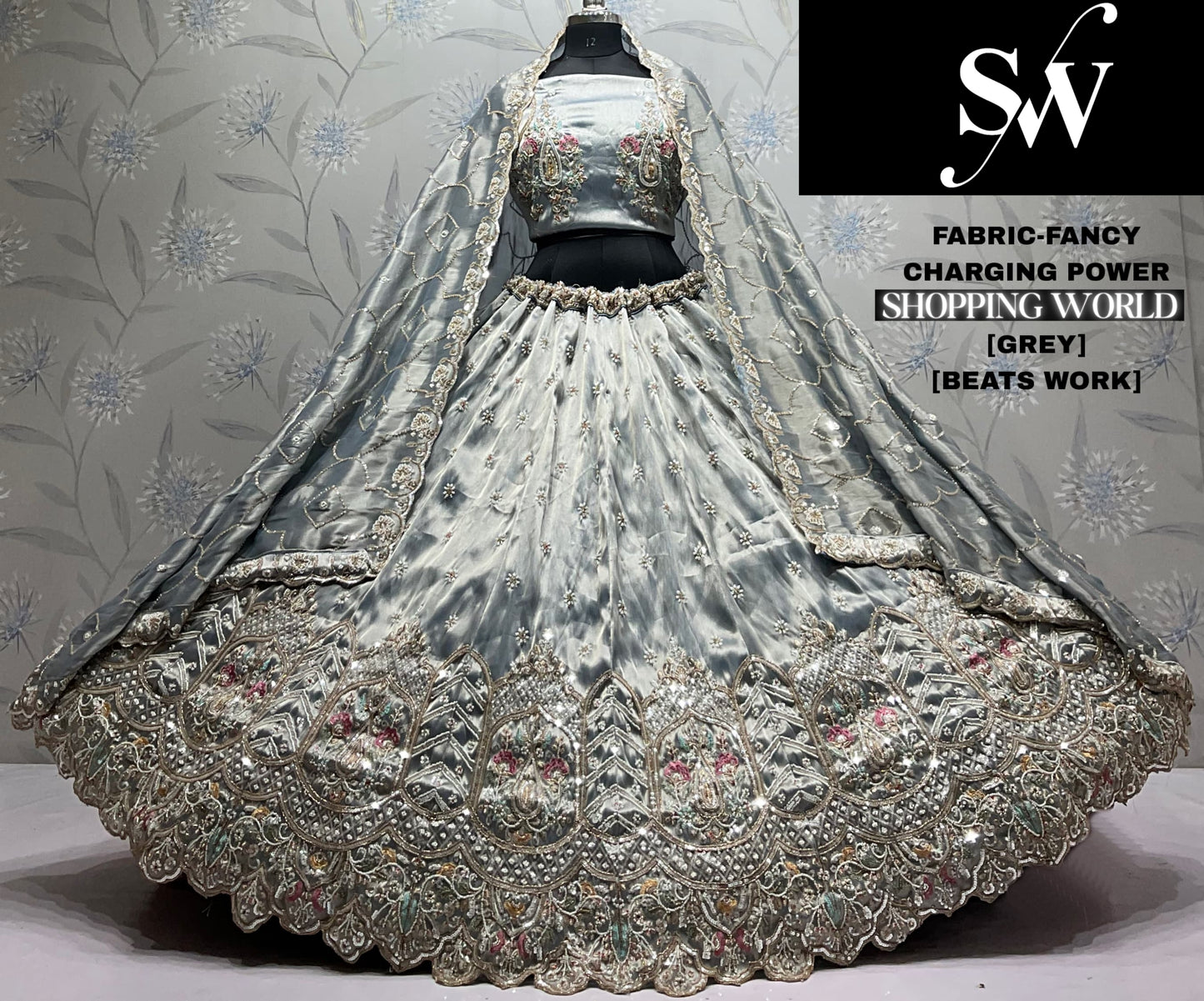 Peach Fancy Lehenga
