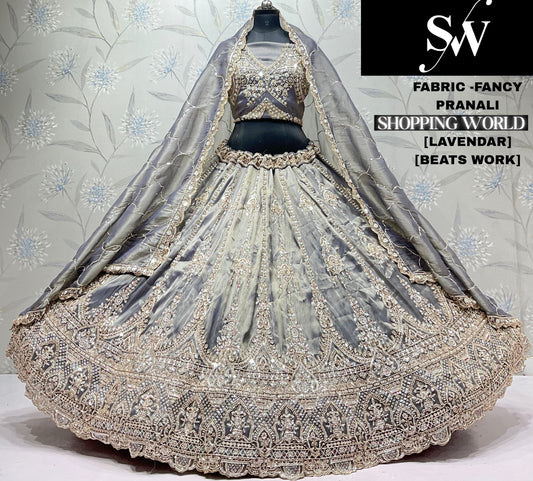 Mustard Fancy Designer Lehenga
