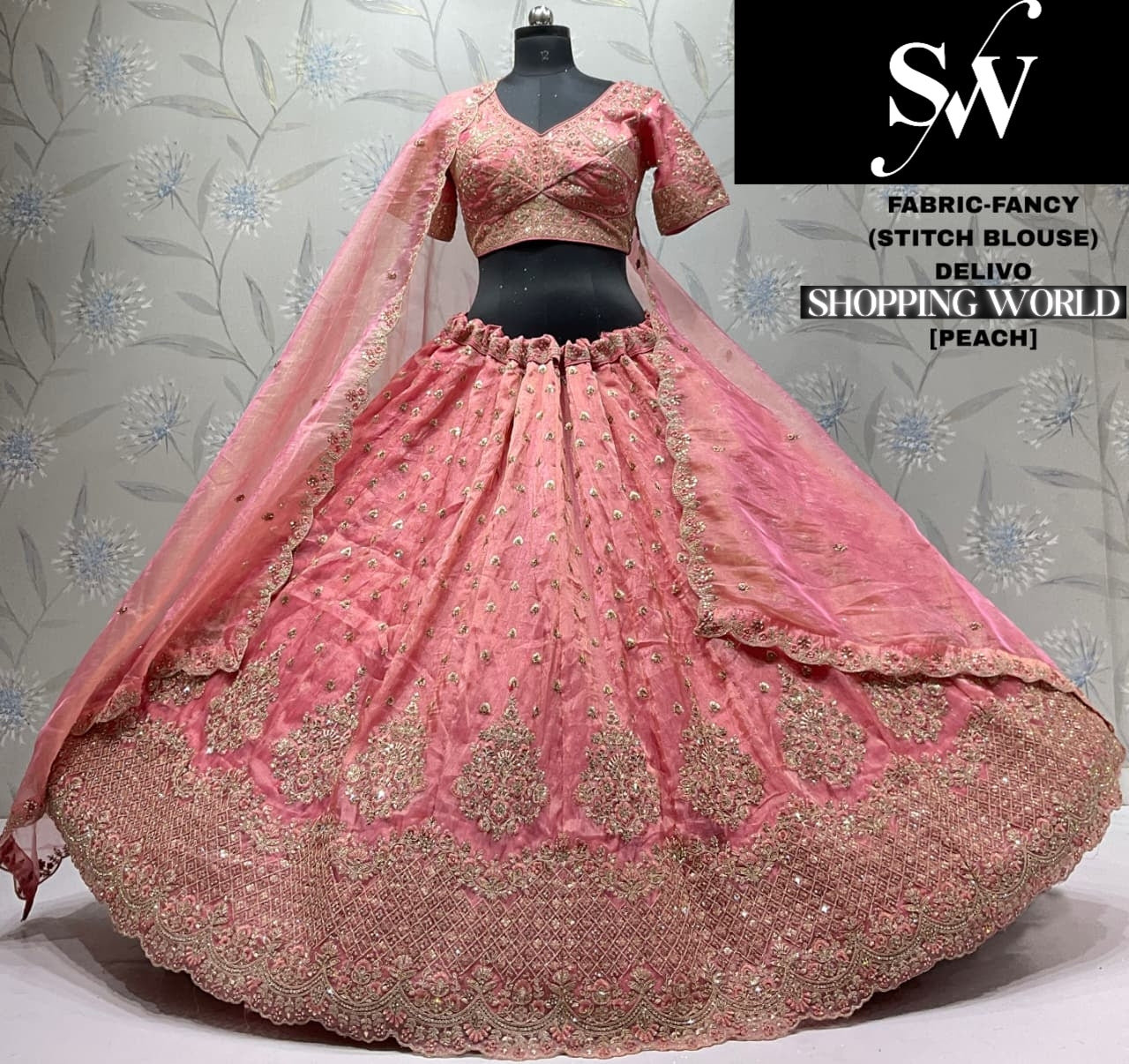 Pink Designer Fancy Lehenga
